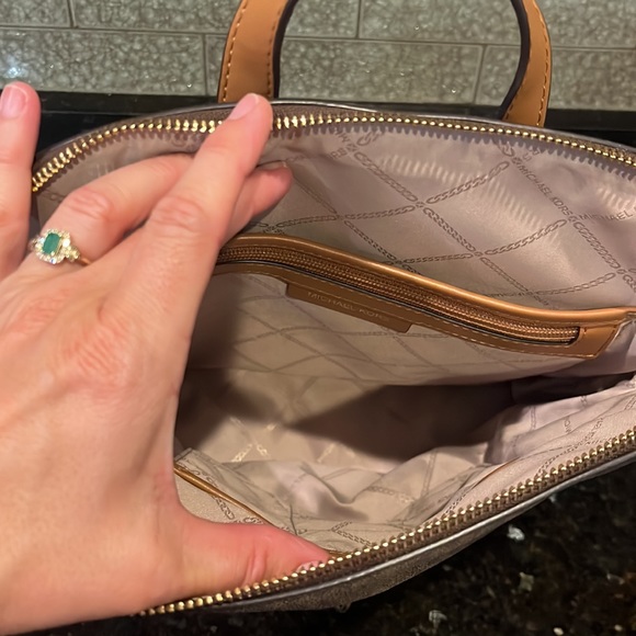 Michael Kors Medium Backpack in Brown. Like NEW! main image 3